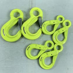 ＊＊ MARTEC マーテック スイベルフックフック 2.0t BK-7/8-10 x 4個 & 5.3t EKN-13-10 DB4 x 2個 合計6個セット イエロー Aランク