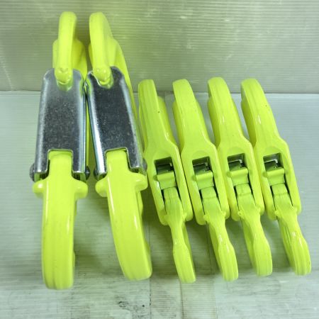  MARTEC マーテック スイベルフックフック 2.0t BK-7/8-10 x 4個 & 5.3t EKN-13-10 DB4 x 2個 合計6個セット イエロー