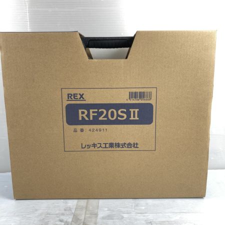  REX レッキス 10.8V コードレスフレアルール 付属品完備 PSEマークあり RF20SⅡ ブラック