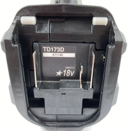  MAKITA マキタ 18V 充電式インパクトドライバ 本体のみ TD173D ブラック