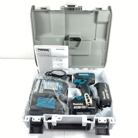  MAKITA マキタ 18v 3.0Ah 充電式インパクトドライバ 未使用品  (1) TD149DRFX ブルー