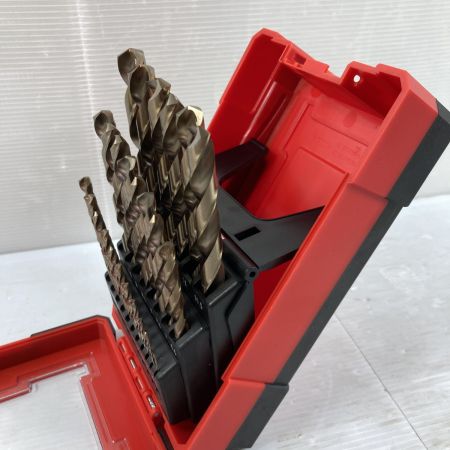  BOLNEY コバルトドリルビット セット 25PCS ケース入り 1mm~13mm HSS-CO シルバー