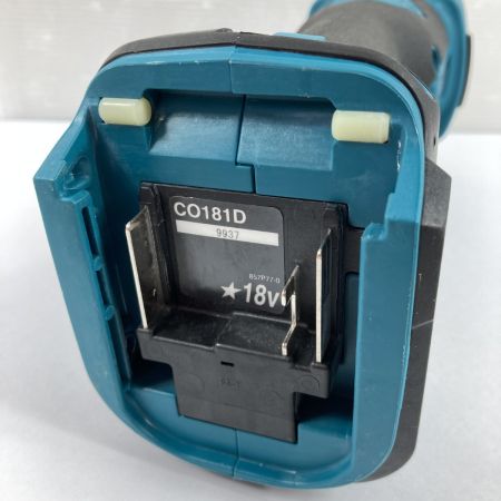  MAKITA マキタ 3mm/6mm 18V 充電式ボードトリマ 本体のみ CO181D ブルー
