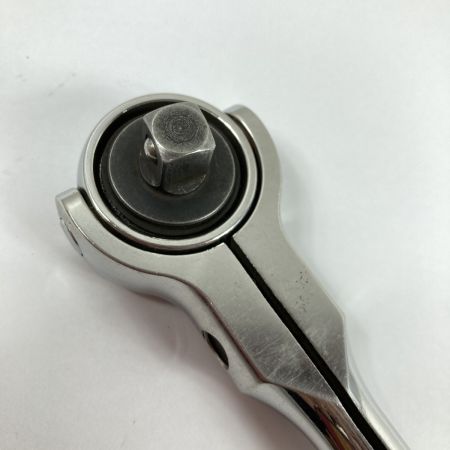  Snap-on スナップオン スイベルラチェットハンドル 差込角3/8インチ 9,5mm FHNF100 ブラック×シルバー