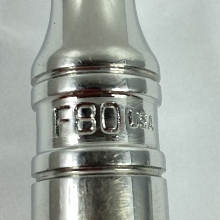  Snap-on スナップオン ラチェットハンドル 差込角3/8インチ 9,5mm F80 シルバー