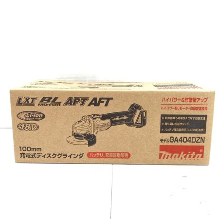  MAKITA マキタ 100mm 18v 充電式ディスクグラインダ GA404DZN ブルー