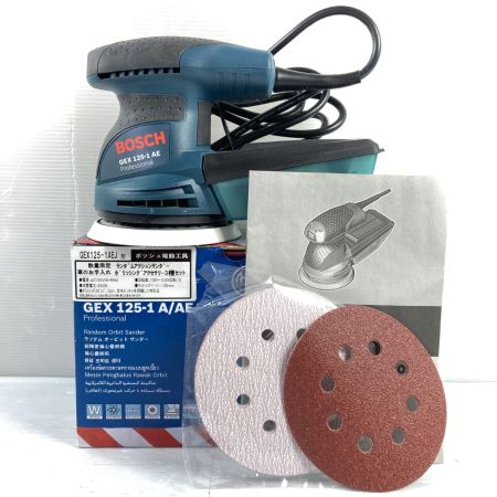  BOSCH ボッシュ 125mm ランダムアクションサンダー コード式 GEX 125-1 A/AE ネイビー