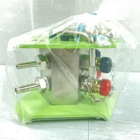  日東工器 【未使用品】日東工器/NITTO ラインカプラミニ LM32型 3分岐配管 酸素 ガス 溶断機 (1) LM32型 黄緑