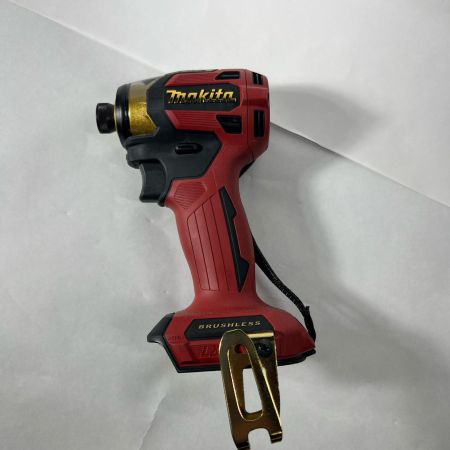  MAKITA マキタ 20周年記念 限定カラー 充電式インパクトドライバ 18V 6Ah バッテリ2本・充電器・ケース付 プレミアムレッド TD173DGXPR プレミアムレッド