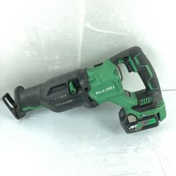 ＊＊ HiKOKI ハイコーキ 36V 130mm コードレスｾｰﾊﾞｰソー バッテリ1個付属 PSEマークあり 充電器なし CR36DA グリーン Cランク