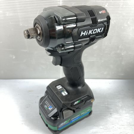  HiKOKI ハイコーキ 36V コードレスインパクトレンチ (バッテリ1個・充電器・ケース付）PSEマークあり WR36DH2XPBSZ ブラック