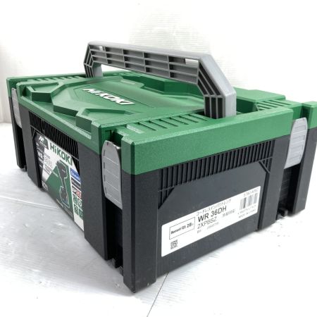  HiKOKI ハイコーキ 36V コードレスインパクトレンチ (バッテリ1個・充電器・ケース付）PSEマークあり WR36DH2XPBSZ ブラック