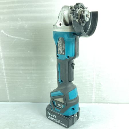  MAKITA マキタ 18V 100mm 充電式ディスクグラインダ バッテリ1個付属 （充電器なし）※PSEマークなし GA418D ブルー