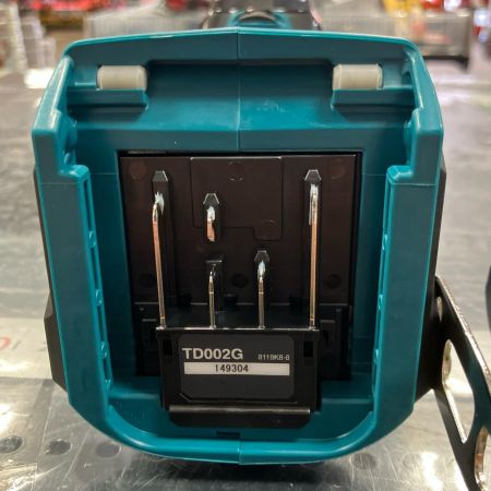 インパクトドライバ 40V 充電式インパクトドライバ TD002GRDX ブルー