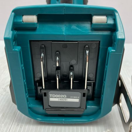 MAKITA マキタ 40V 充電式インパクトドライバ TD002GRDX ブルー