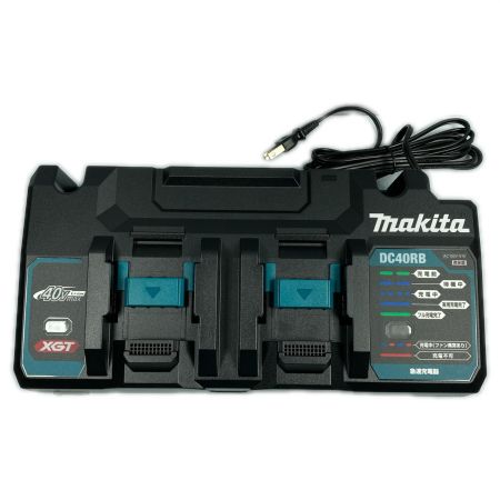  MAKITA マキタ 100V コード式2口急速充電器 DC40RB ブルー
