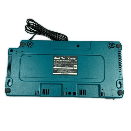  MAKITA マキタ 100V コード式2口急速充電器 DC40RB ブルー