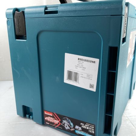  MAKITA マキタ 40Vmax 165mm 充電式マルノコ 鮫肌 バッテリ2個・充電器・ケース付 ※PSEマークあり HS001GRDX ブルー
