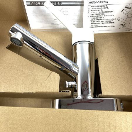  INAX 寒冷地（水抜式） シングルレバー混合水栓 未使用品 SF-WL438SYN-JG シルバー