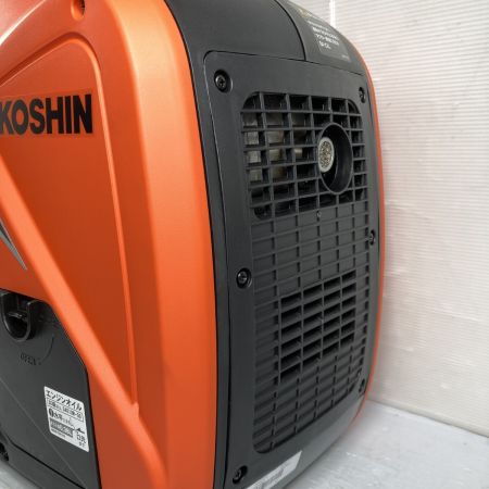  KOSHIN インバーター発電機 4サイクル 1.6KVA 50/60Hz (2)  GV-1.6i オレンジ