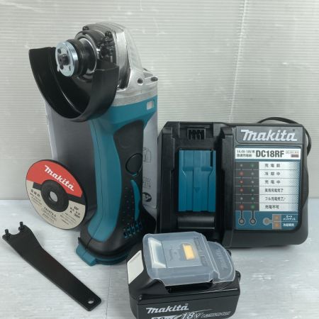  MAKITA マキタ 18V 100mm 充電式ディスクグラインダ バッテリ1個・充電器付 GA402D ブルー