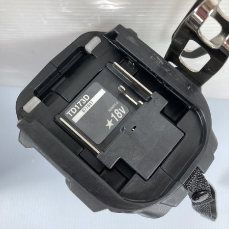  MAKITA マキタ 18V 充電式インパクトドライバ (バッテリ2個・充電器・ケース付）PSEマークあり TD173DRGXB ブラック