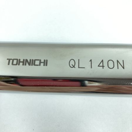  TOHNICHI 東日 プリセット型トルクレンチ (30～140N・m）校正証明書付 QL140N シルバー