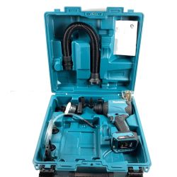 ＊＊ MAKITA マキタ 40Vmax 充電式エアダスタ ノズル・アタッチメント付属 ※充電器・バッテリなし AS001G ブルー Cランク