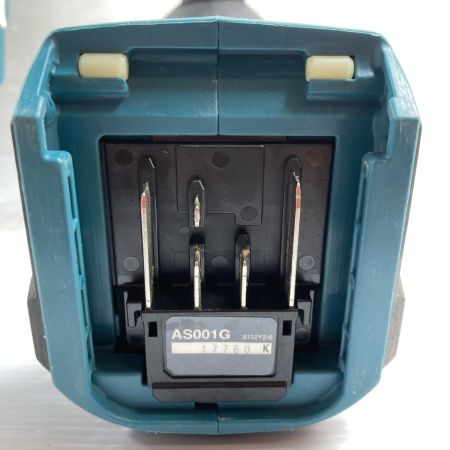  MAKITA マキタ 40Vmax 充電式エアダスタ ノズル・アタッチメント付属 ※充電器・バッテリなし AS001G ブルー