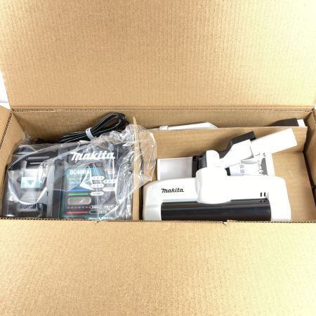  MAKITA マキタ 40Vmax 充電式クリーナ サイクロン (バッテリ1個・充電器付）PSEマークあり CL004GRDG ホワイト