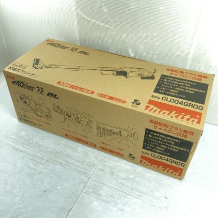  MAKITA マキタ 40Vmax 充電式クリーナ サイクロン (バッテリ1個・充電器付）PSEマークあり CL004GRDG ホワイト
