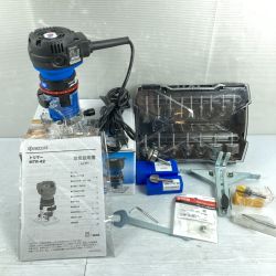 ＊＊ KYOCERA キョウセラ 6mm トリマー ビット・取説・箱付 MTR-42 ブルー Aランク