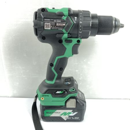  HiKOKI ハイコーキ 36V 13mm コードレス振動ドライバドリル バッテリ1個付属 ※PSEマークあり DV36DC グリーン