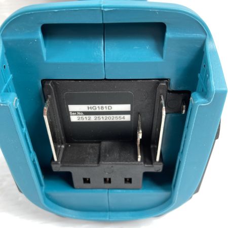  MAKITA マキタ 18V 充電式ヒートガン (バッテリ１個・充電器・ケース付）PSEマークあり HG181D ブルー
