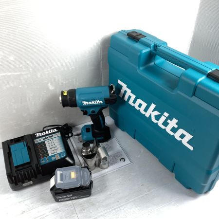  MAKITA マキタ 18V 充電式ヒートガン (バッテリ１個・充電器・ケース付）PSEマークあり HG181D ブルー