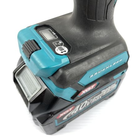  MAKITA マキタ 40Vmax 充電式震動ドライバドリル バッテリ1個付属 充電器なし PSEマークあり HP001G ブルー