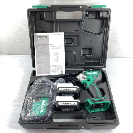  MAKITA マキタ 14.4V 145N･m 充電式インパクトドライバ ※PSEマークあり MTD001DSAX グリーン