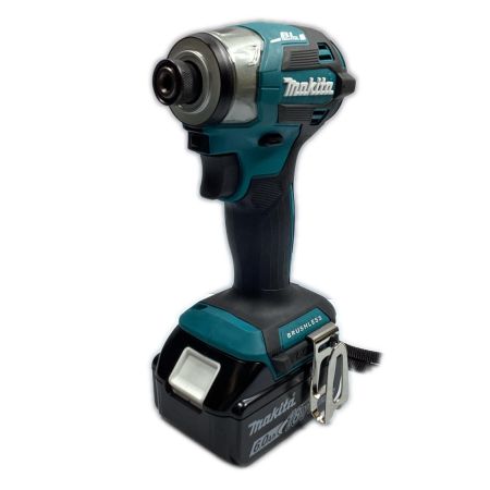  MAKITA マキタ 18v 充電式インパクトドライバ 充電器・充電池2個・ケース付 ※PSEマークあり TD173DRGX ブルー