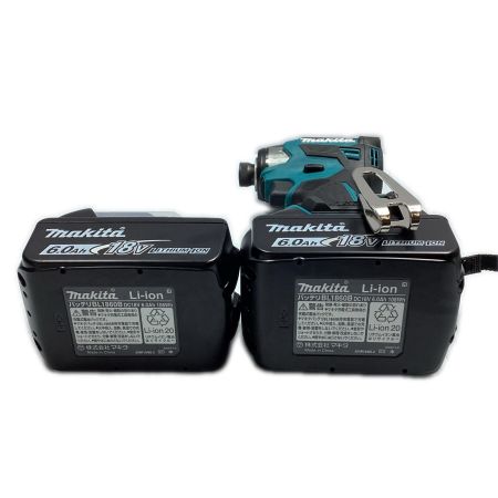  MAKITA マキタ 18v 充電式インパクトドライバ 充電器・充電池2個・ケース付 ※PSEマークあり TD173DRGX ブルー