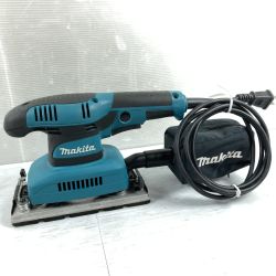 ＊＊ MAKITA マキタ コード式 仕上げサンダ  ダストバッグ付 BO3710 ブルー Bランク