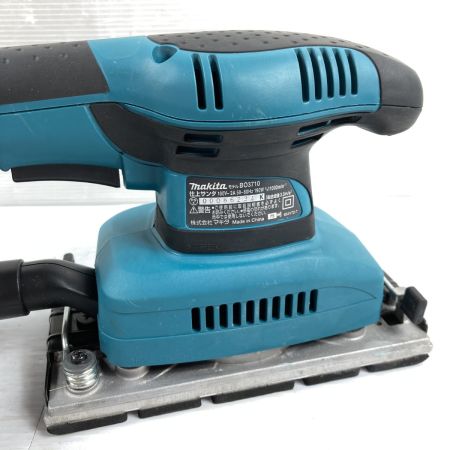  MAKITA マキタ コード式 仕上げサンダ  ダストバッグ付 BO3710 ブルー