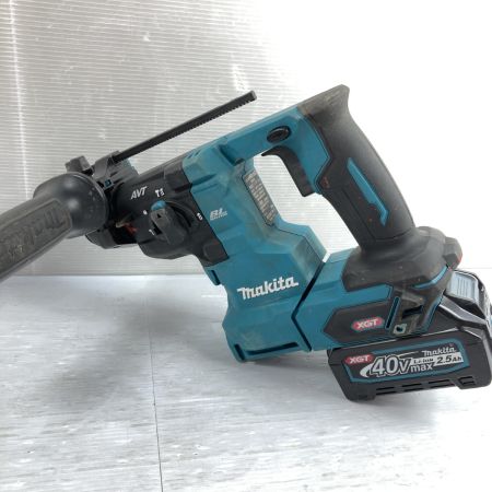  MAKITA マキタ 40Vmax 充電式ハンマドリル (バッテリ2個・充電器・ケース付）PSEマークあり HR010GRDX ブルー