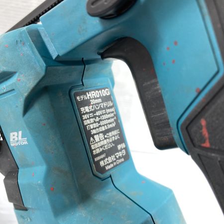  MAKITA マキタ 40Vmax 充電式ハンマドリル (バッテリ2個・充電器・ケース付）PSEマークあり HR010GRDX ブルー