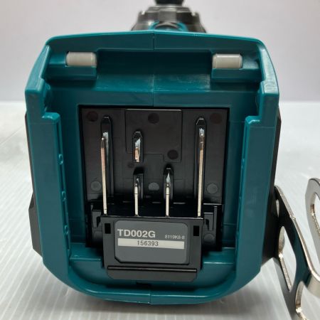 MAKITA マキタ 40V 充電式インパクトドライバ TD002GRDX ブルー