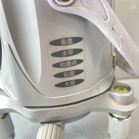  HITACHI 日立 レーザー墨出し器 「垂直1/ 垂直2/ 垂 直 /通り芯」 (受光器・ケース付) 校正歴不明 UG25U グレー