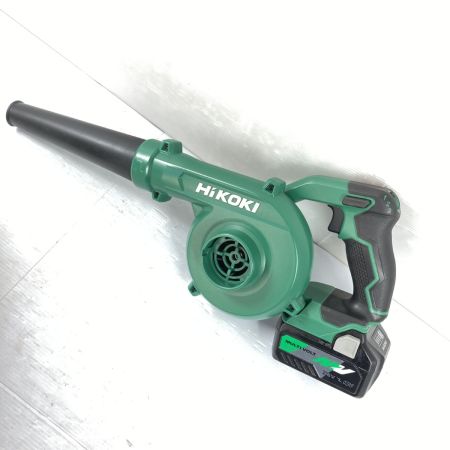  HiKOKI ハイコーキ 18V コードレスブロワ バッテリ1個付 (充電器なし）ブロワPSEマークあり RB18DC グリーン