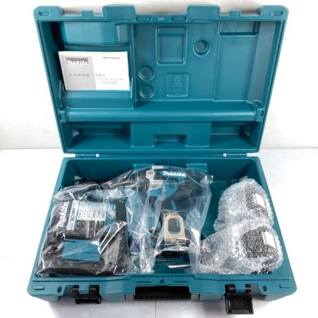  MAKITA マキタ 18V 充電式インパクトレンチ (バッテリ2個・充電器・ケース付) PSEマークあり (2) TW700DRGX ブルー