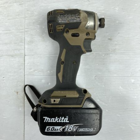  MAKITA マキタ 18V 充電式インパクトドライバ (バッテリ2個・充電器・ケース付）PSEマークあり TD173DRGX オリーブ