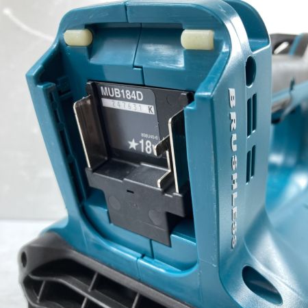  MAKITA マキタ 18V 充電式ブロワ バッテリ1個付属 ※充電器なし PSEマークあり MUB184D ブルー