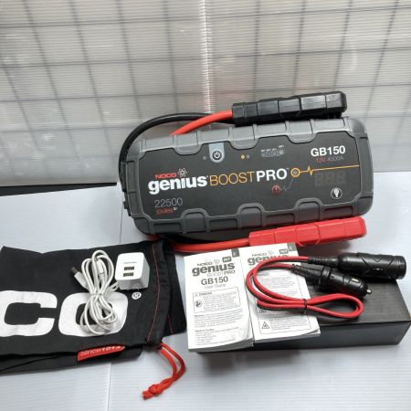  NOCO 12V/4000A ジャンプスターター 動作確認済 BOOSTPRO GB150 ブラック